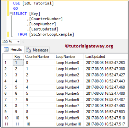 For-Loop-Container-in-SSIS-12