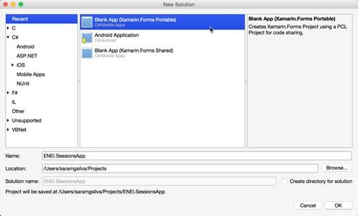Xamarin Forms Portable