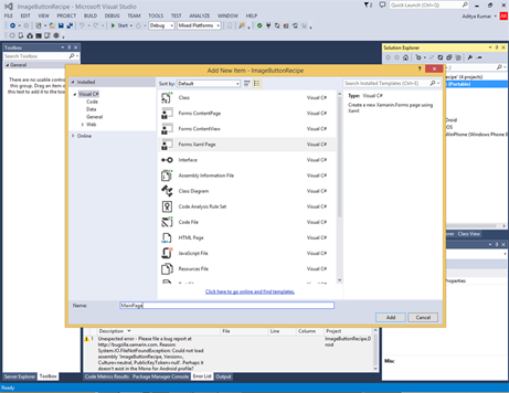 آموزش Xamarin
