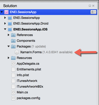 Xamarin Forms Nuget Package