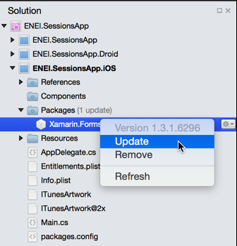 Xamarin Forms Nuget Package