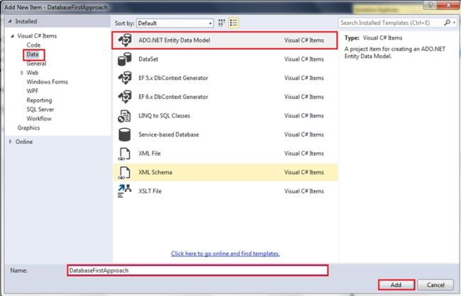 Entity Data Model