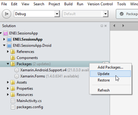 Xamarin Forms Nuget Package